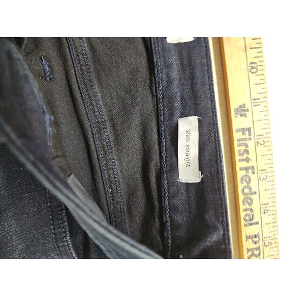Social Standard Women's Jeans size 8 Dark Wash Normcore Retro 90s Vibe - Picture 7 of 12
